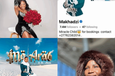 Makhadzi Sets Record: Reaches 7.4 Million Followers on Facebook, Becomes South Africa’s Most Popular Female Artist!
