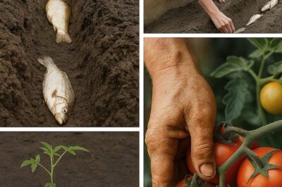 “Don’t toss those fish scraps! Turn them into garden gold with these 4 effective ways to fertilize your plants naturally.