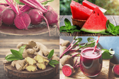 DETOX YOUR KIDNEYS NATURALLY! Discover the power of ginger, watermelon, and beetroot juice for a 15-day kidney cleanse. Boost your overall health and well-being with this refreshing drink!