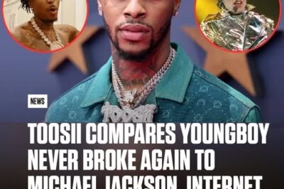 Toosii compares youngboy never broken again to Michael Jackson,  internet fames him for wild statement