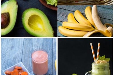 GOODBYE TIREDNESS! This banana, avocado, and carrot smoothie is packed with vitamins and minerals to give you a natural energy boost.