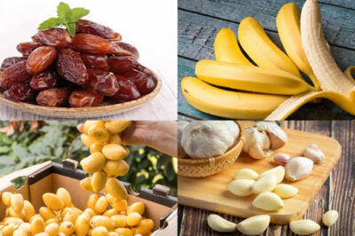 NATURAL SUPERFOOD REMEDY! Discover the powerful combination of bananas, garlic, and dates that can boost immunity, digestion, and overall well-being.