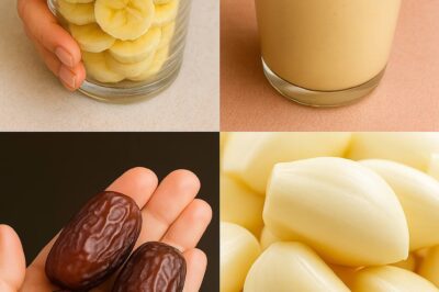 This Banana, Garlic, and Date Smoothie Slaps Harder Than Your Morning Coffee — And Might Just Save Your Life