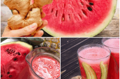 Discover the Power of Homemade Natural Viagra with Watermelon & Ginger!  it will surprise you.